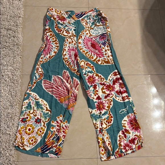 Haute Hippie Multicolor Floral pants size M - Picture 1 of 3